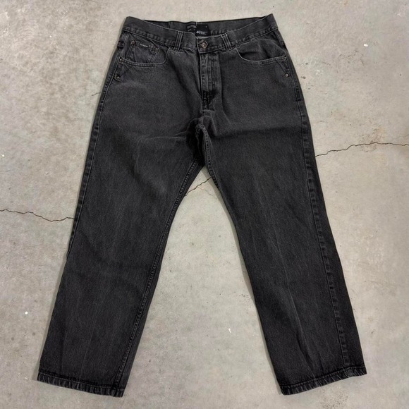 Rocawear Other - Vintage Y2K Rocawear 40x31 Black Original Fit Straight Leg Baggy Relaxed Jeans